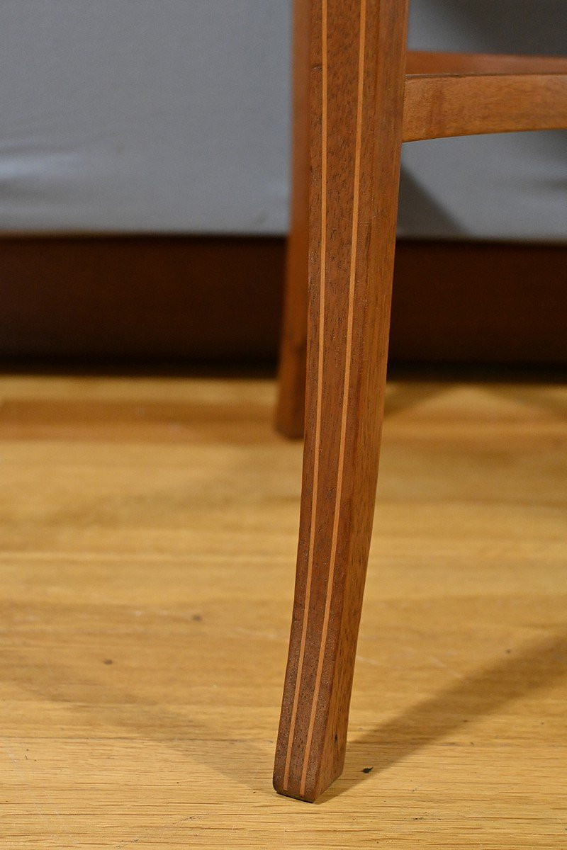Mahogany Tea Table – Late 19th Century-photo-6