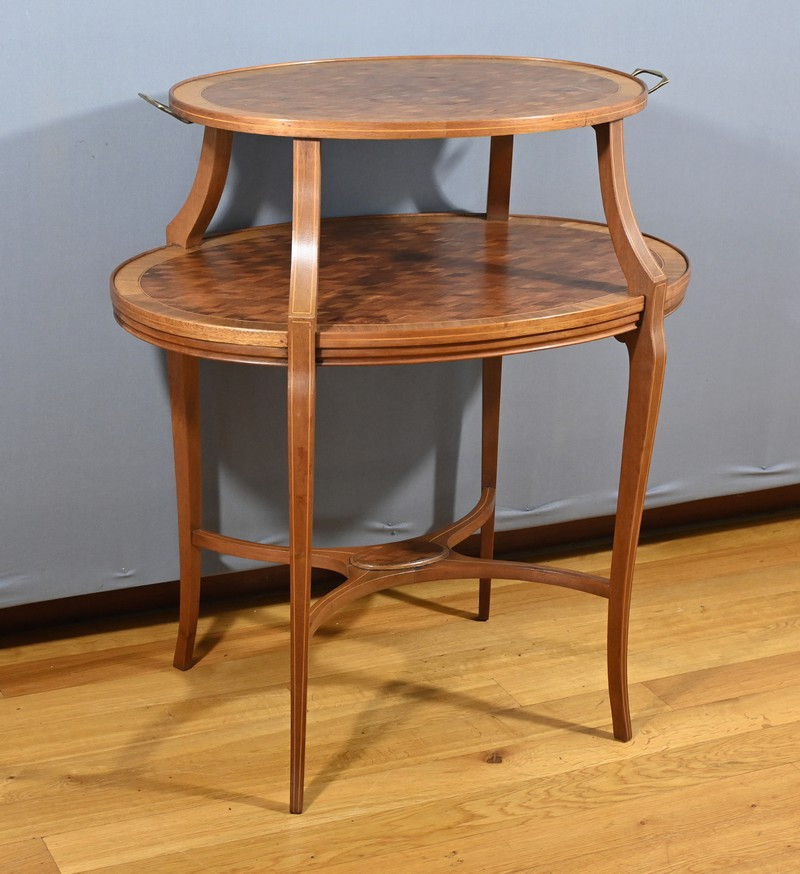 Mahogany Tea Table – Late 19th Century