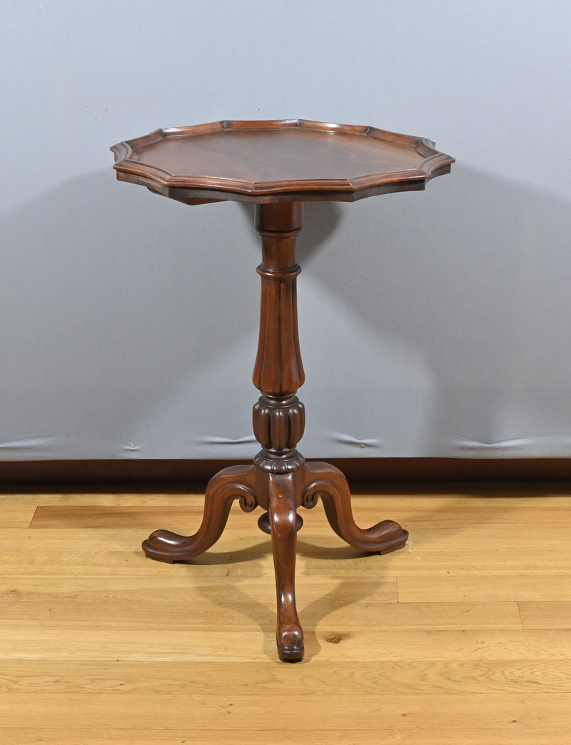 Guéridon Tripode en Acajou, style Louis Philippe – 2ème moitié du XIXe