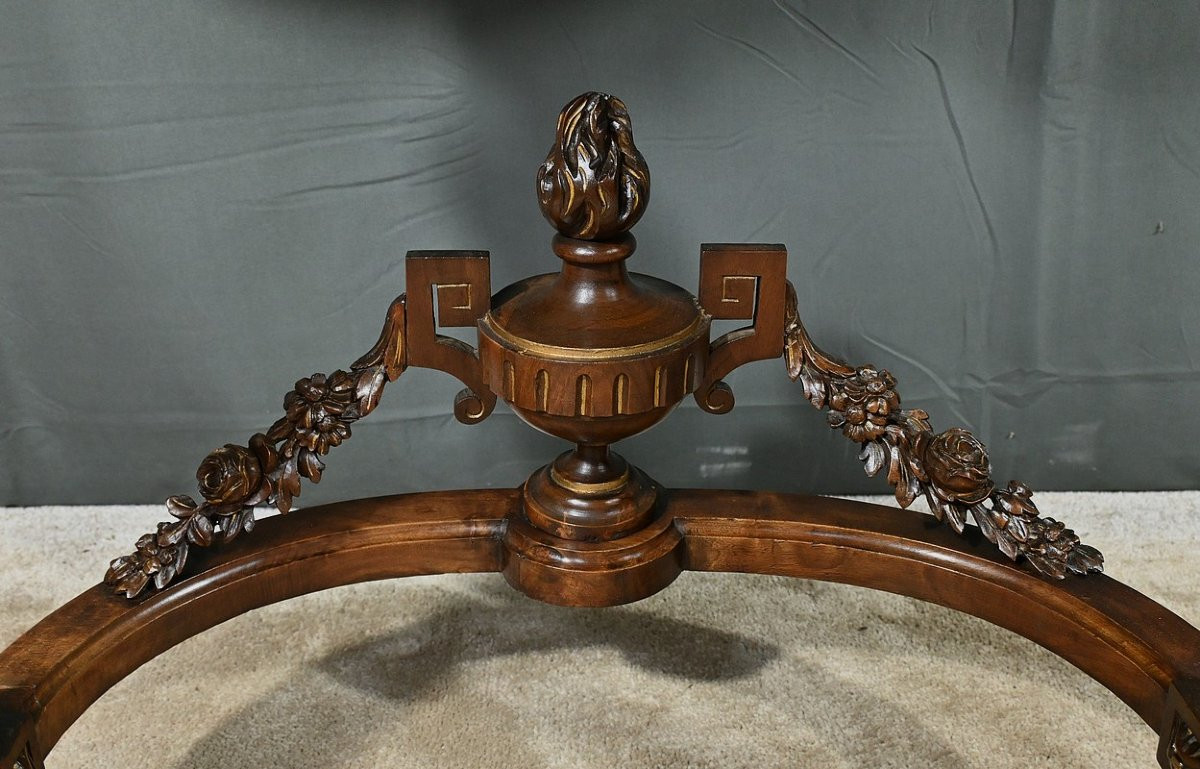 Jardinière Console en Noyer, style Louis XVI – Milieu XIXe-photo-4