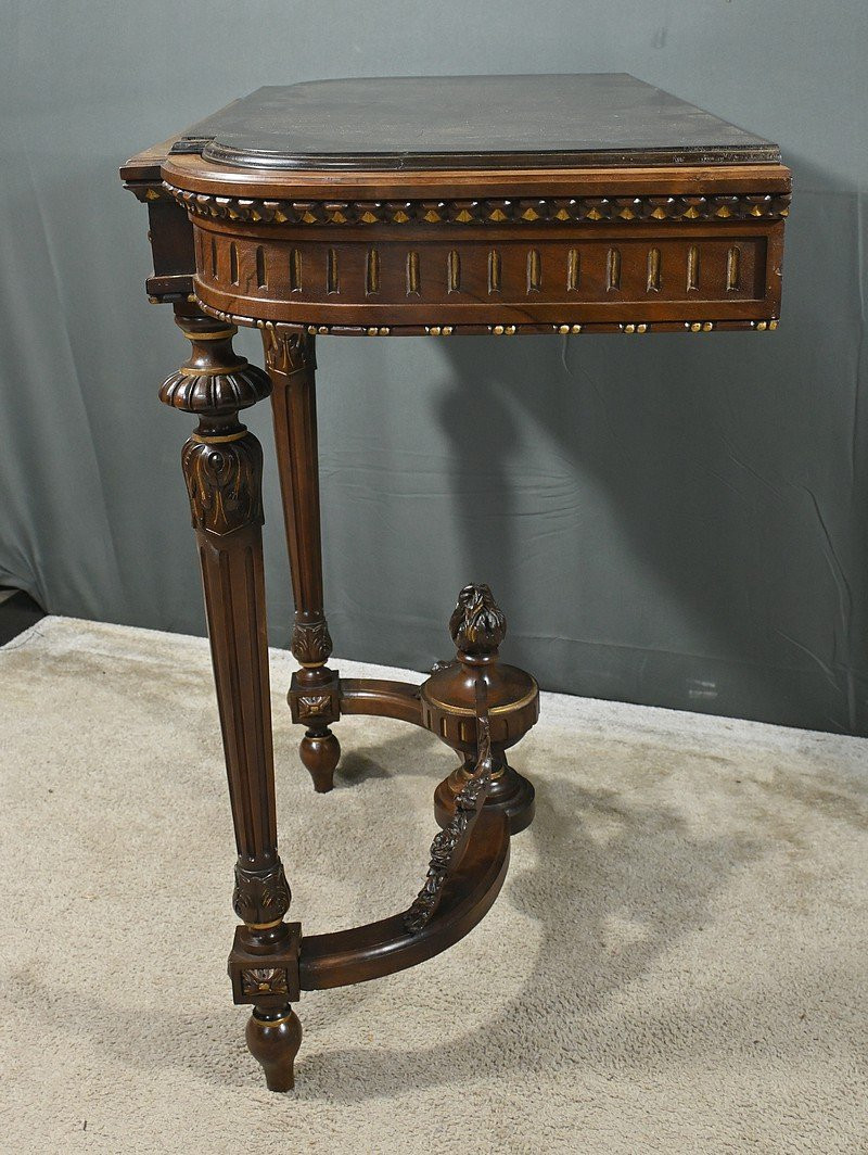 Jardinière Console en Noyer, style Louis XVI – Milieu XIXe-photo-6