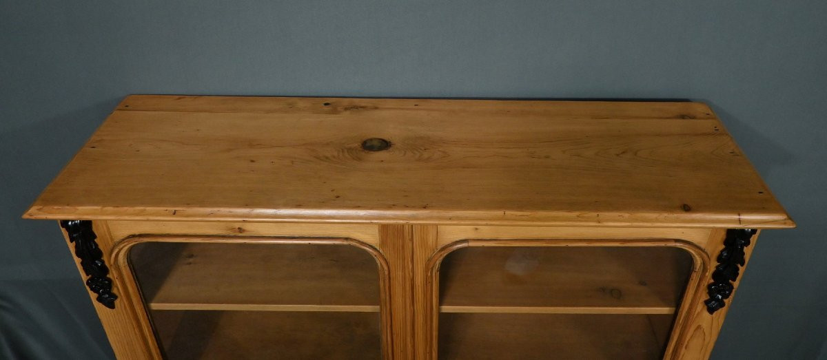 Pine Display Cabinet – 1920-photo-2
