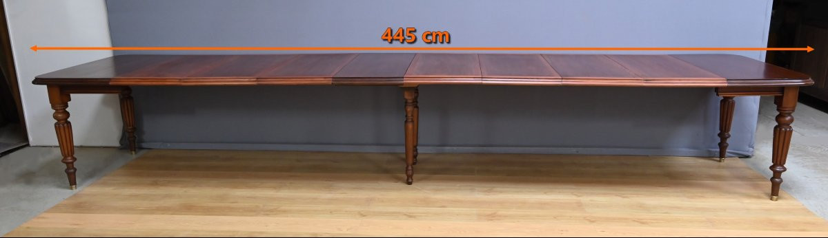 Mahogany Extendable Table, Victorian Period, England – Part 2, 19th Century-photo-2