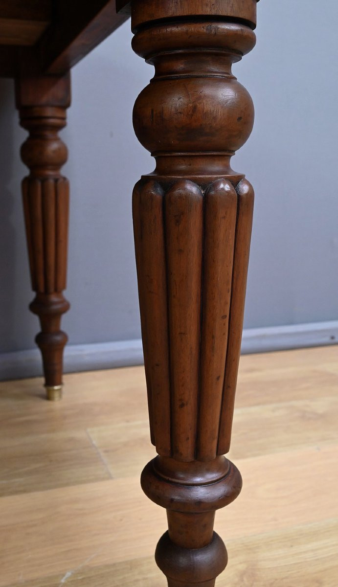 Mahogany Extendable Table, Victorian Period, England – Part 2, 19th Century-photo-5