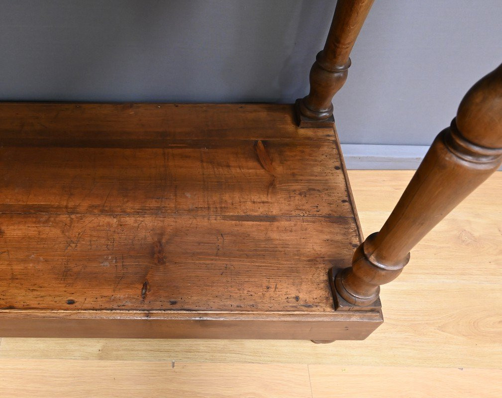 Table de Drapier en Chêne et Sapin – Début XXe-photo-7