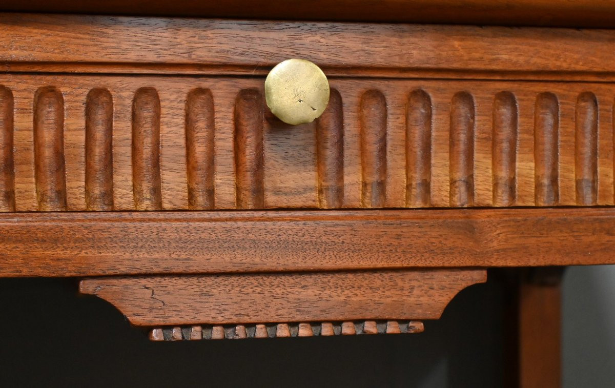 Table Cabaret en Acajou, style Louis XVI – Début XIXe-photo-4