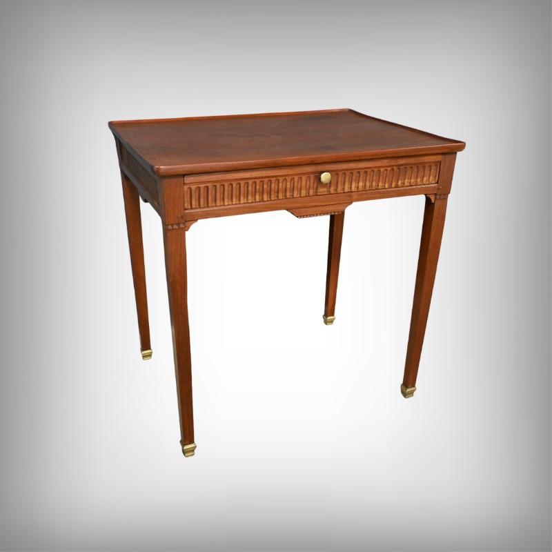 Table Cabaret en Acajou, style Louis XVI – Début XIXe