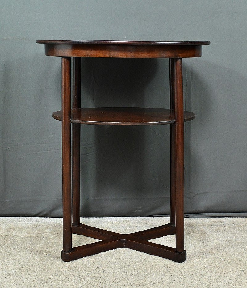 Guéridon en Hêtre, par J. Hoffmann, Maison Thonet, Art Déco – 1930-photo-5