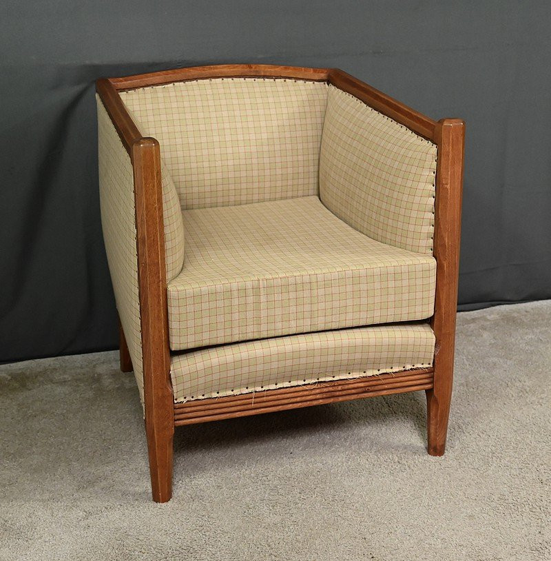 Beechwood Armchair, Art Deco – 1930-photo-3