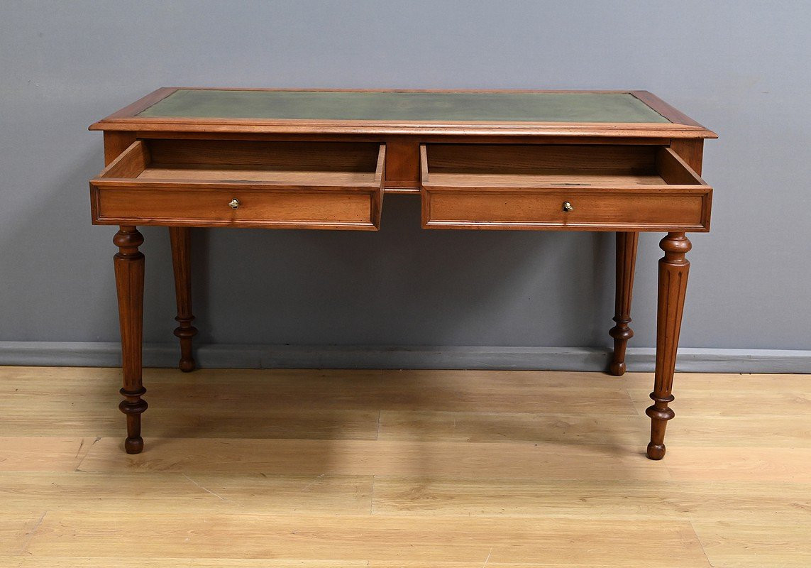 Walnut Desk, Louis-philippe Style – Early 20th Century-photo-4