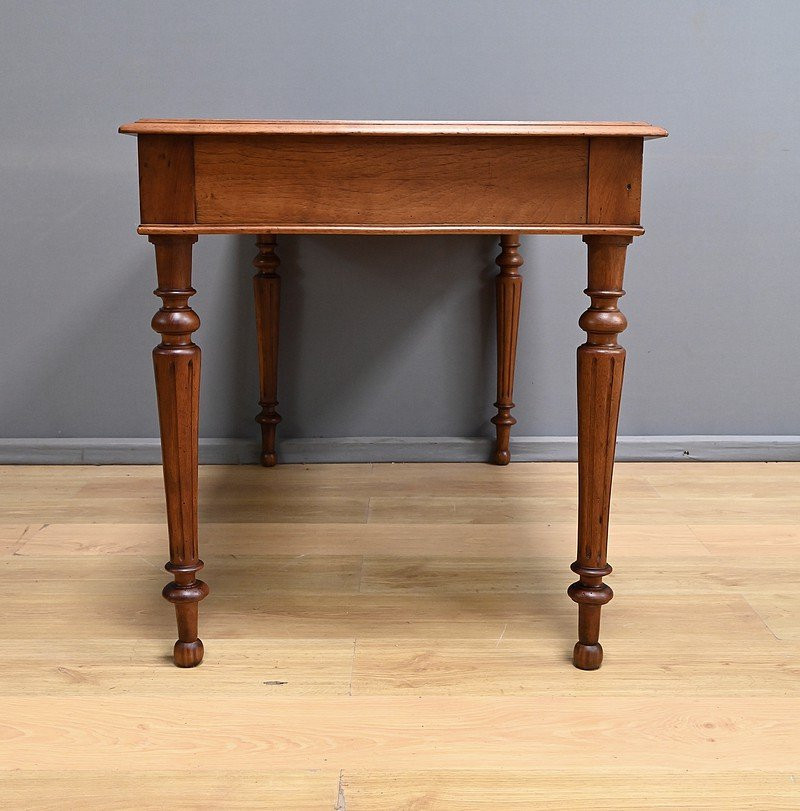 Walnut Desk, Louis-philippe Style – Early 20th Century-photo-7