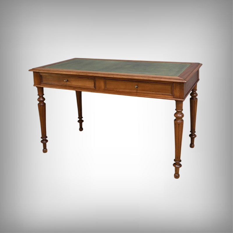 Walnut Desk, Louis-philippe Style – Early 20th Century