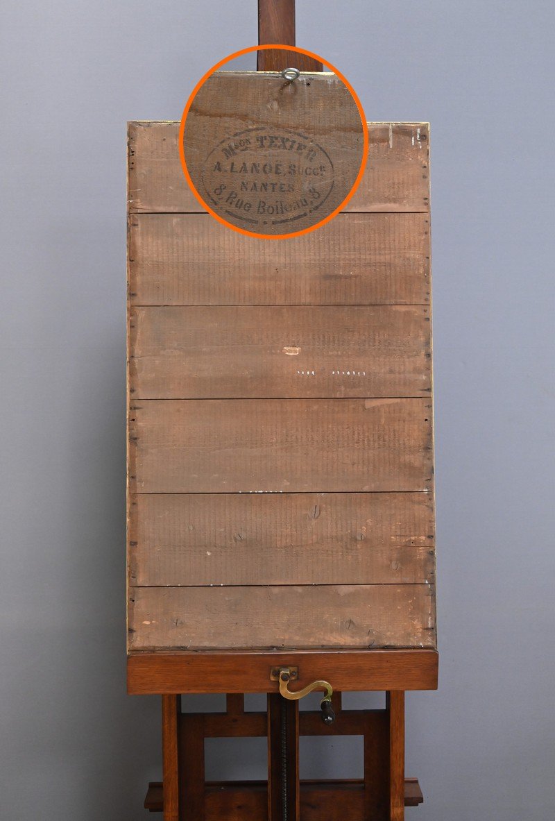 Miroir en Bois Doré, Maison Texier, Nantes – Fin XIXe-photo-8