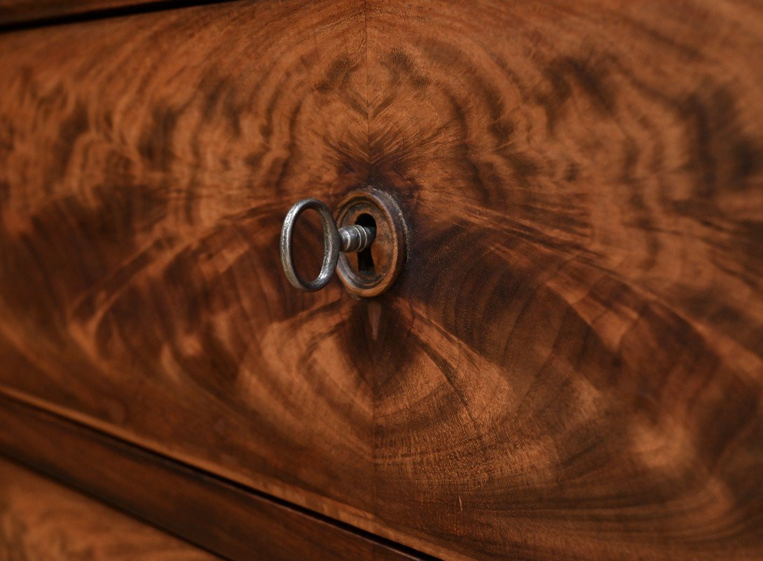 Mahogany Chest Of Drawers, Louis-philippe Style – Late 19th Century-photo-3