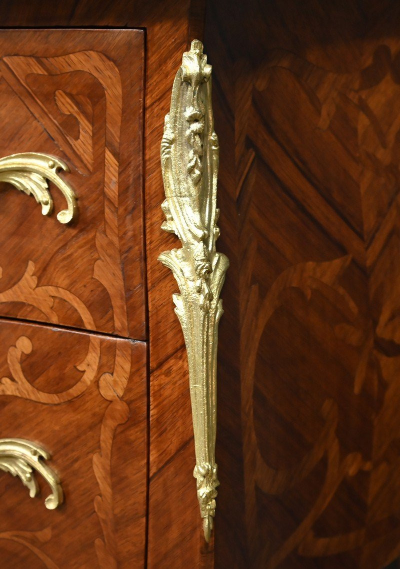 Mahogany Chest Of Drawers, Louis XV Style – Part 1, 20th Century-photo-7