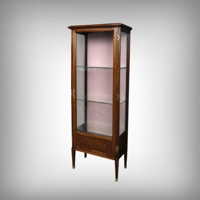 Vitrine en Acajou, style Louis XVI – 1930-photo-2