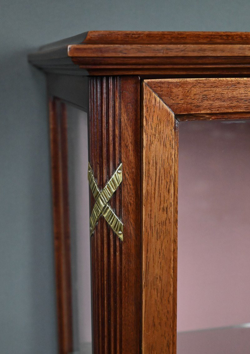 Vitrine en Acajou, style Louis XVI – 1930-photo-3