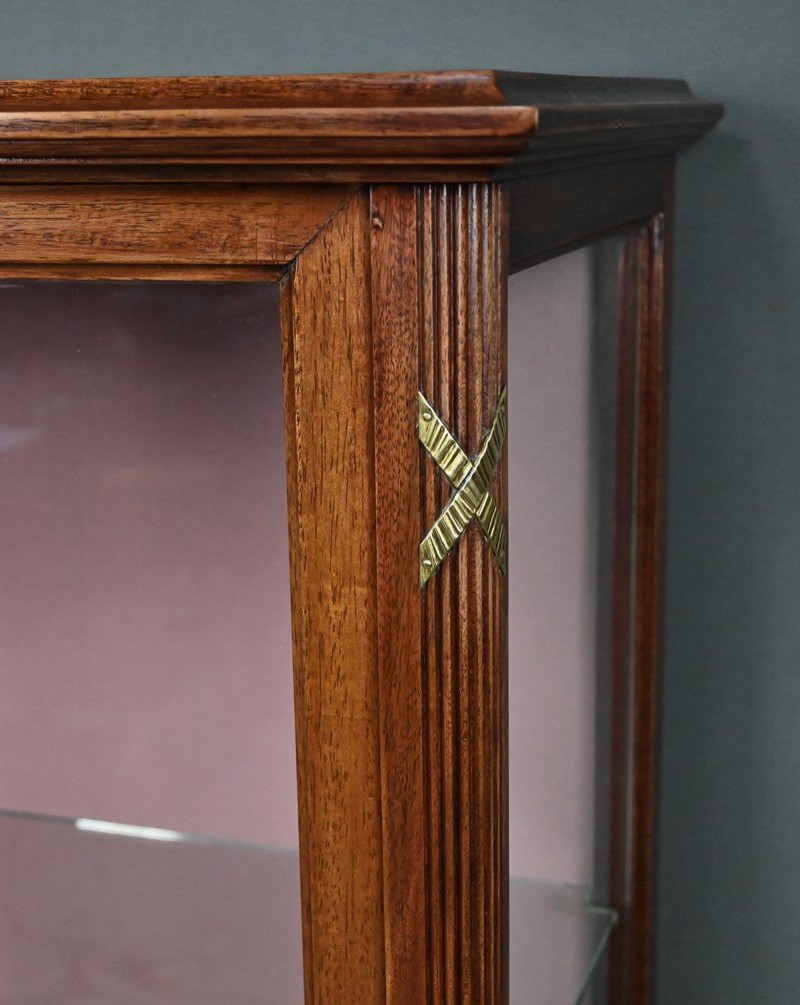 Vitrine en Acajou, style Louis XVI – 1930-photo-4