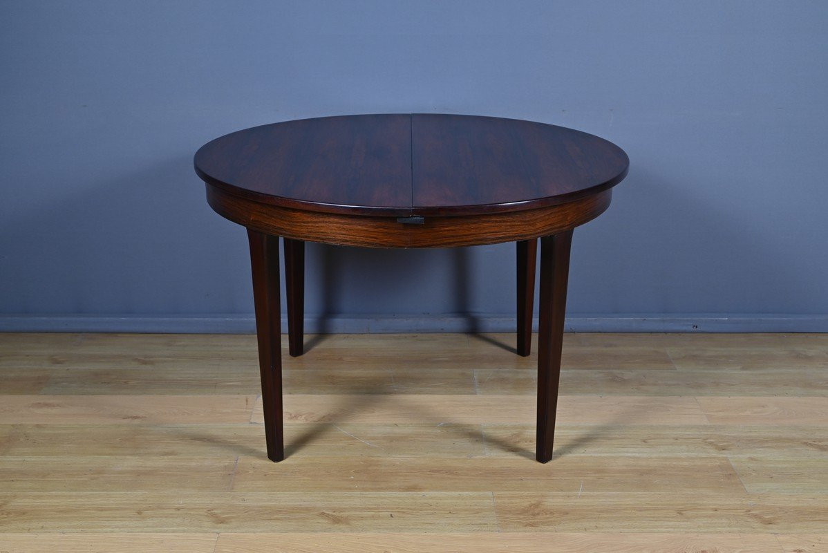 Table à Système Scandinave en Palissandre, 6 à 8 Couverts – 1960-photo-4