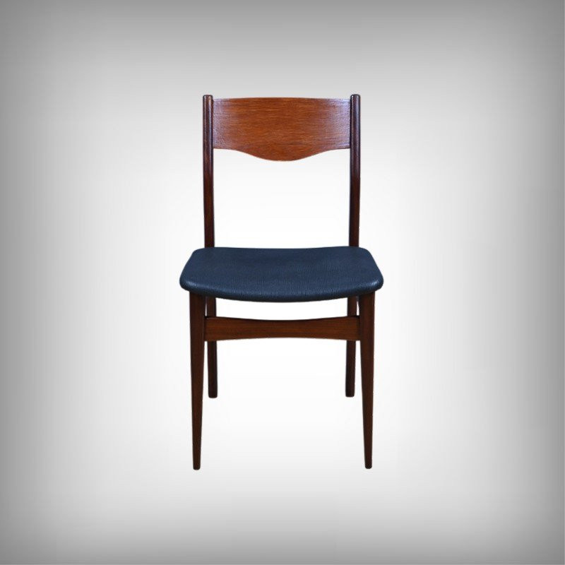 Scandinavian Teak Office Chair – 1960-photo-2