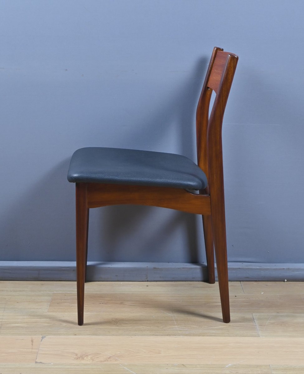 Scandinavian Teak Office Chair – 1960-photo-5