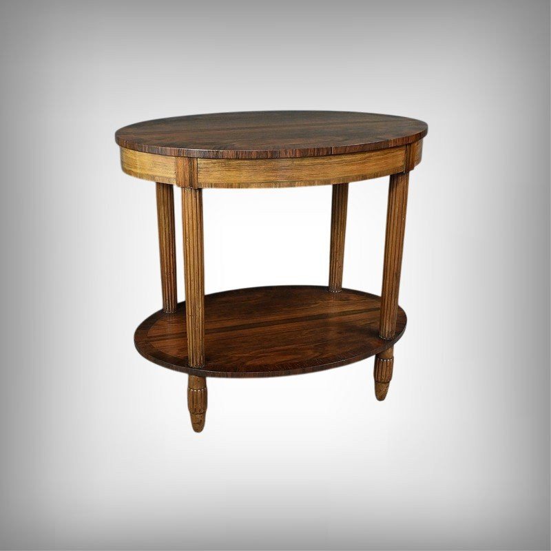 Rosewood Coffee Table, Art Deco – 1930-photo-2