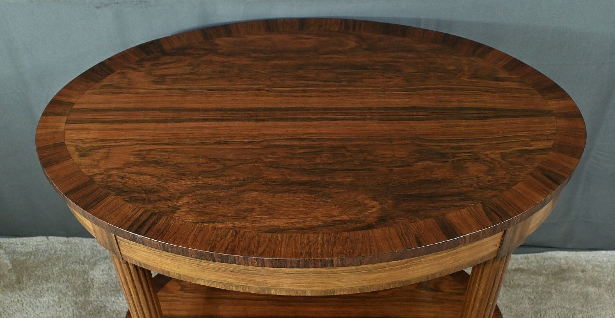 Rosewood Coffee Table, Art Deco – 1930-photo-4