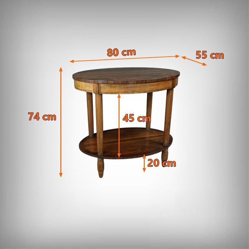 Rosewood Coffee Table, Art Deco – 1930-photo-8