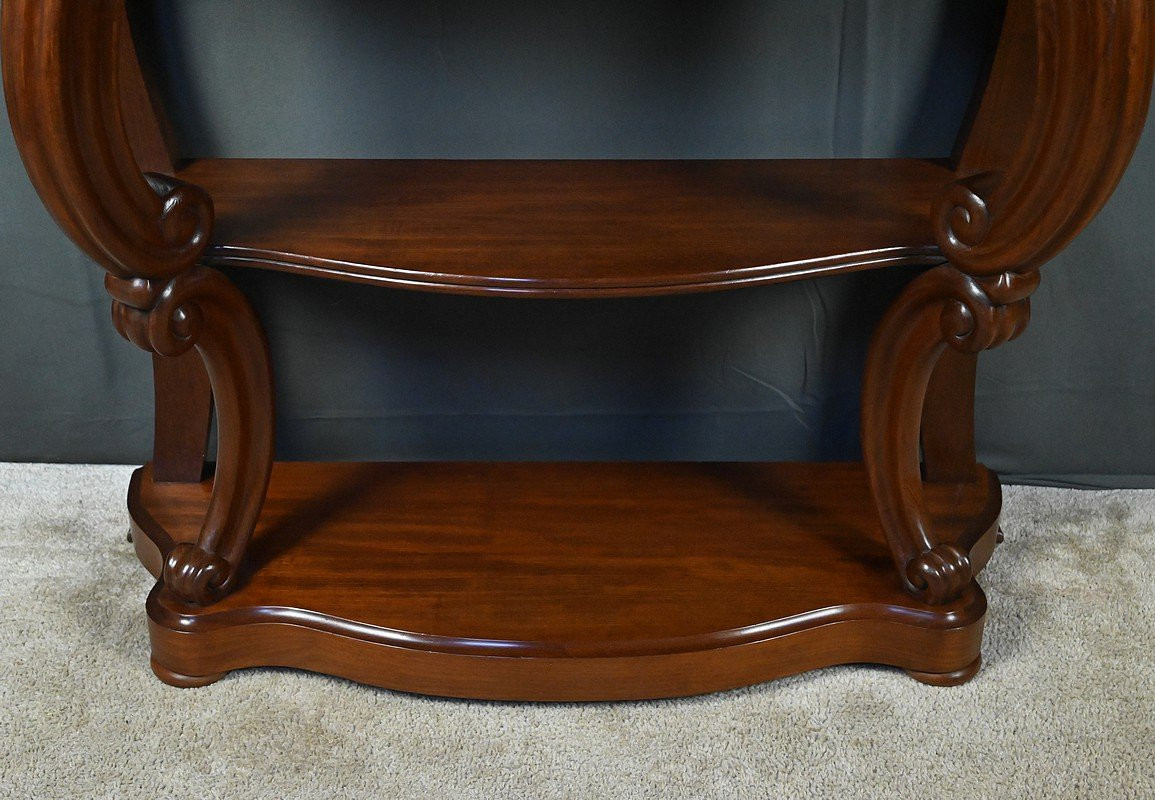 Console en Acajou, époque Napoléon III – 2ème partie XIXe-photo-3