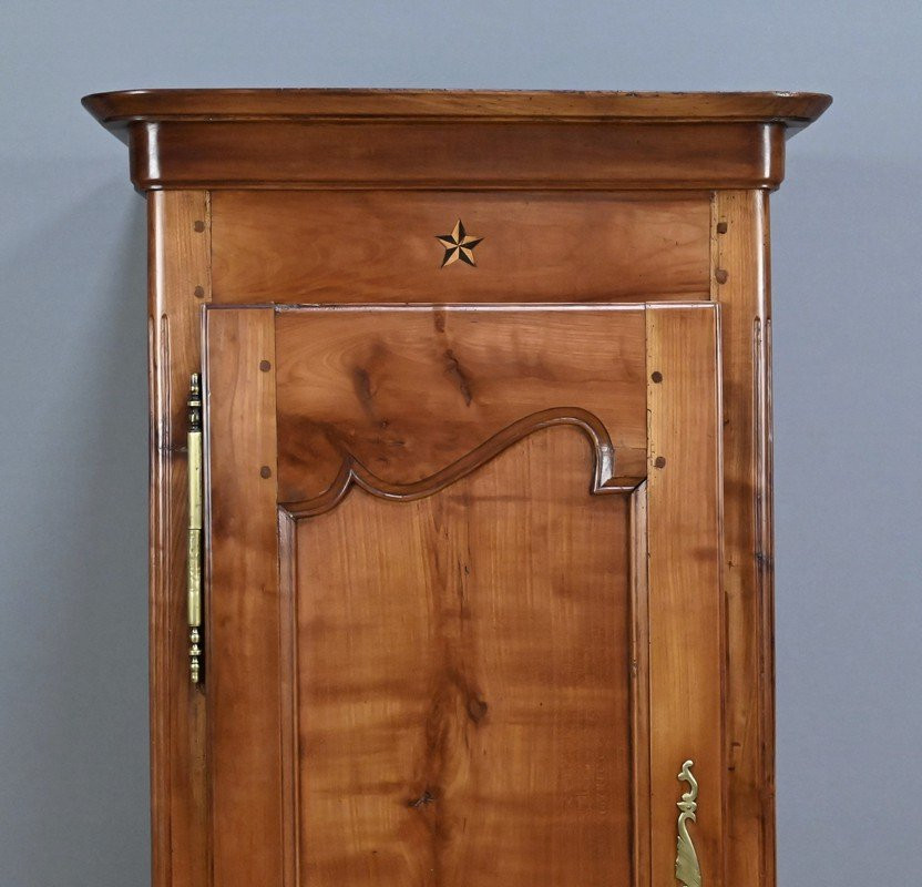 Standing Man In Cherry Wood, Louis XV Style – Late 19th Century-photo-2