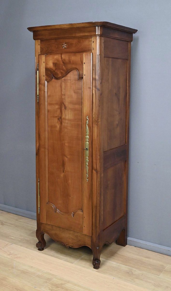 Standing Man In Cherry Wood, Louis XV Style – Late 19th Century-photo-5