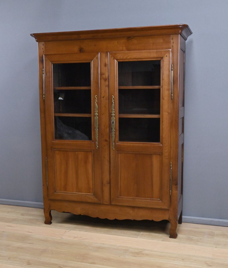 Loire Valley Library In Cherry Wood – Part 2, 19th Century-photo-4