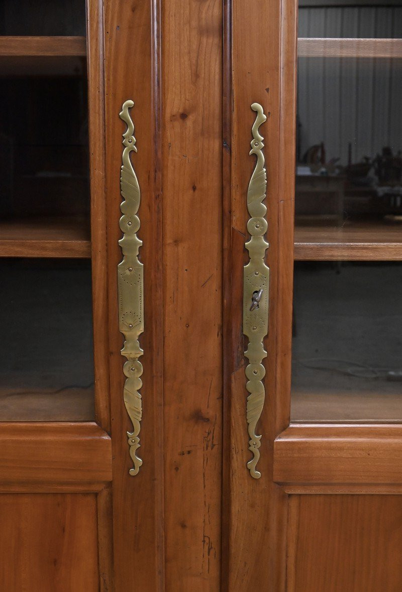 Loire Valley Library In Cherry Wood – Part 2, 19th Century-photo-3