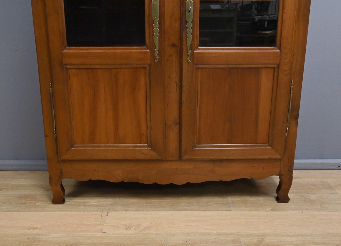 Loire Valley Library In Cherry Wood – Part 2, 19th Century-photo-5