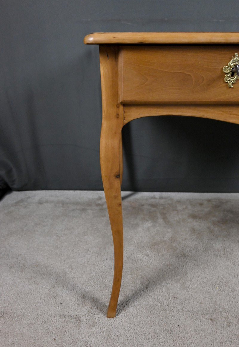 Small Desk In Apple And Cherry Wood, Louis XV Period – 18th Century-photo-5