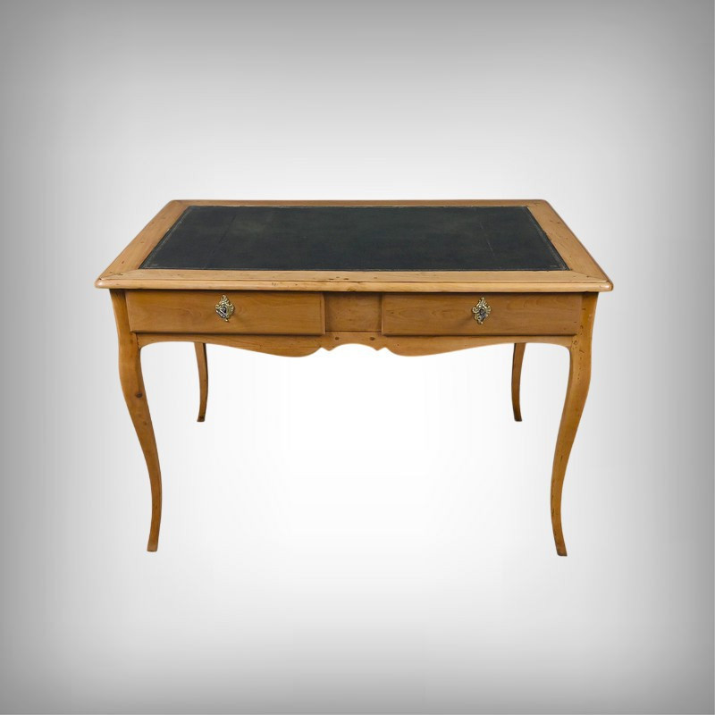 Small Desk In Apple And Cherry Wood, Louis XV Period – 18th Century