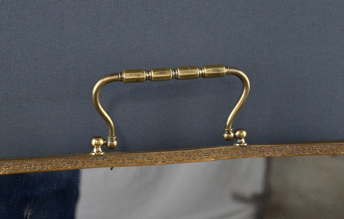 Rare Bronze Triptych Mirror – 1900-photo-7