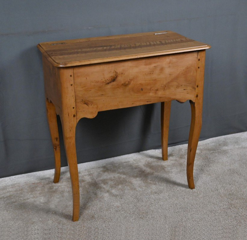 Table à Pétrin en Noyer & Poirier, époque Louis XV – XVIIIe-photo-3