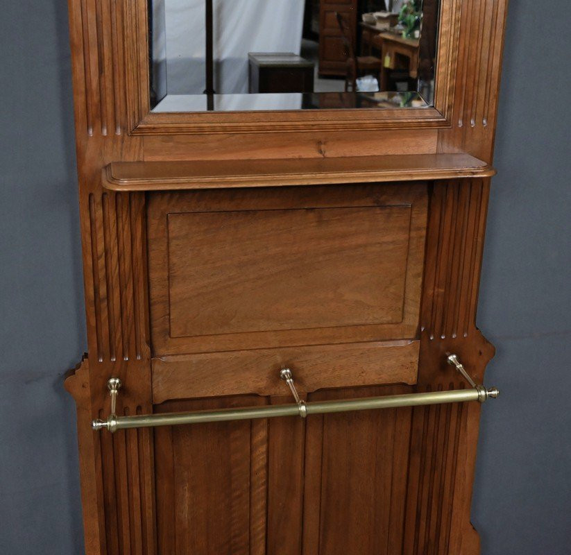 Vestiaire Porte-manteaux en Chêne – 1900-photo-5