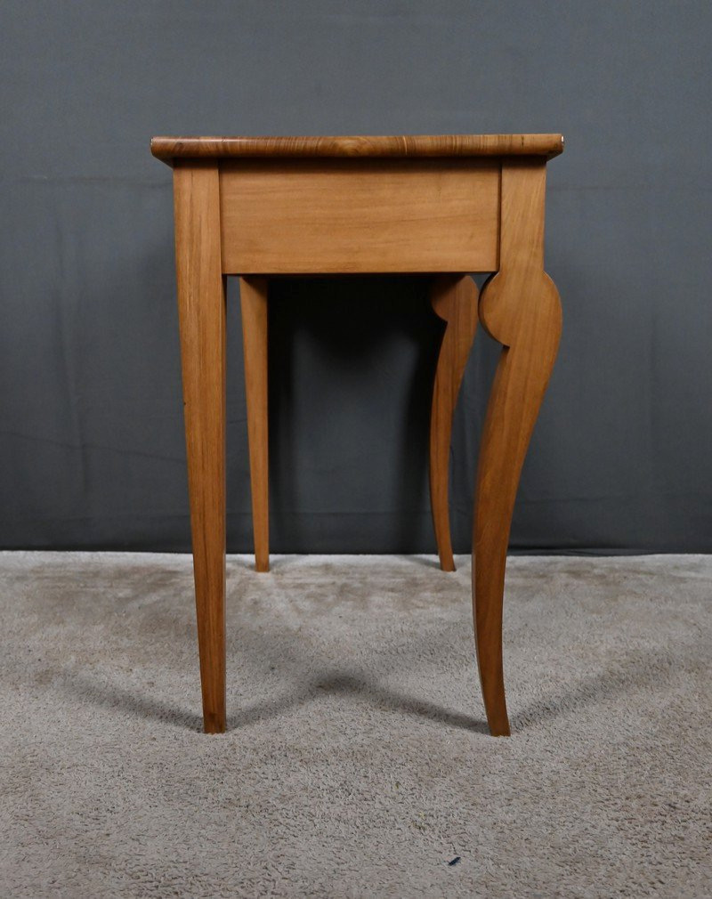 Small Walnut Console Table, Restoration Period – Early 19th Century-photo-6