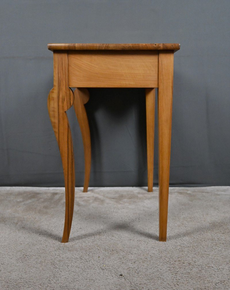 Small Walnut Console Table, Restoration Period – Early 19th Century-photo-7