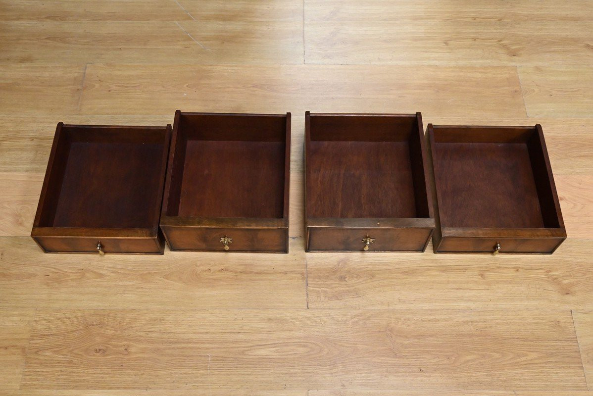 Walnut Dressing Table, Chippendale Style, England - 1930-photo-1