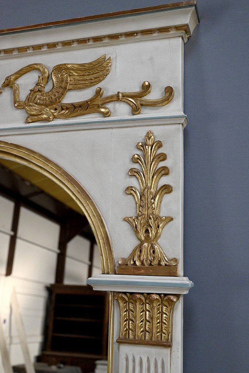 Large Mirror, Directoire Style - Early 20th Century-photo-4