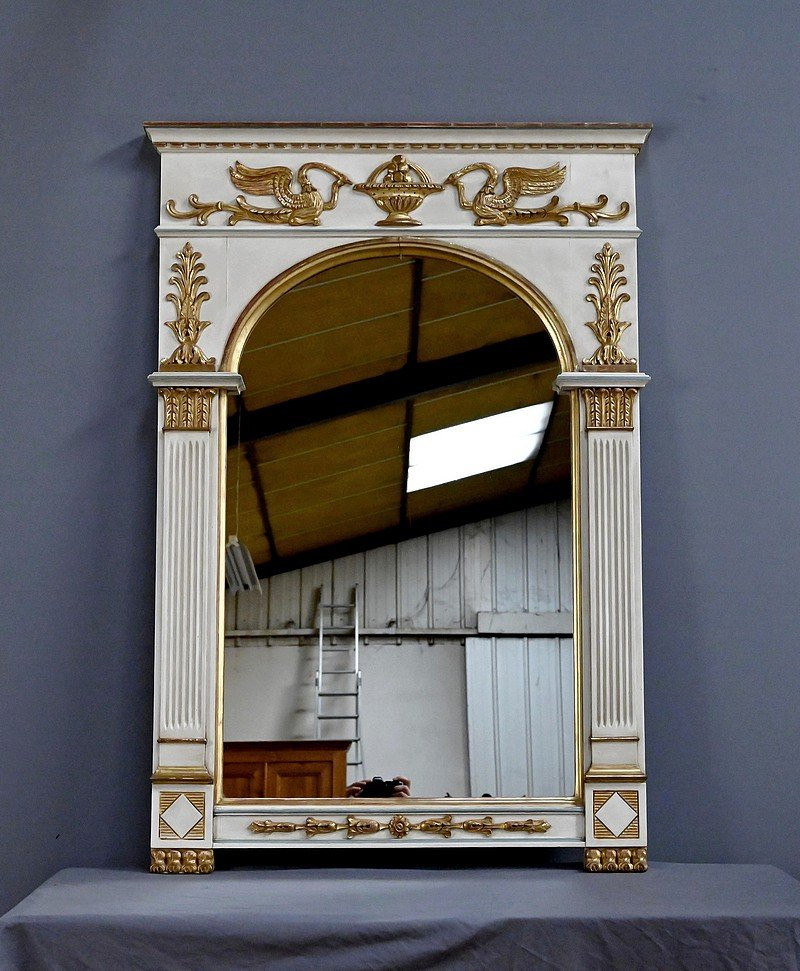 Large Mirror, Directoire Style - Early 20th Century-photo-5