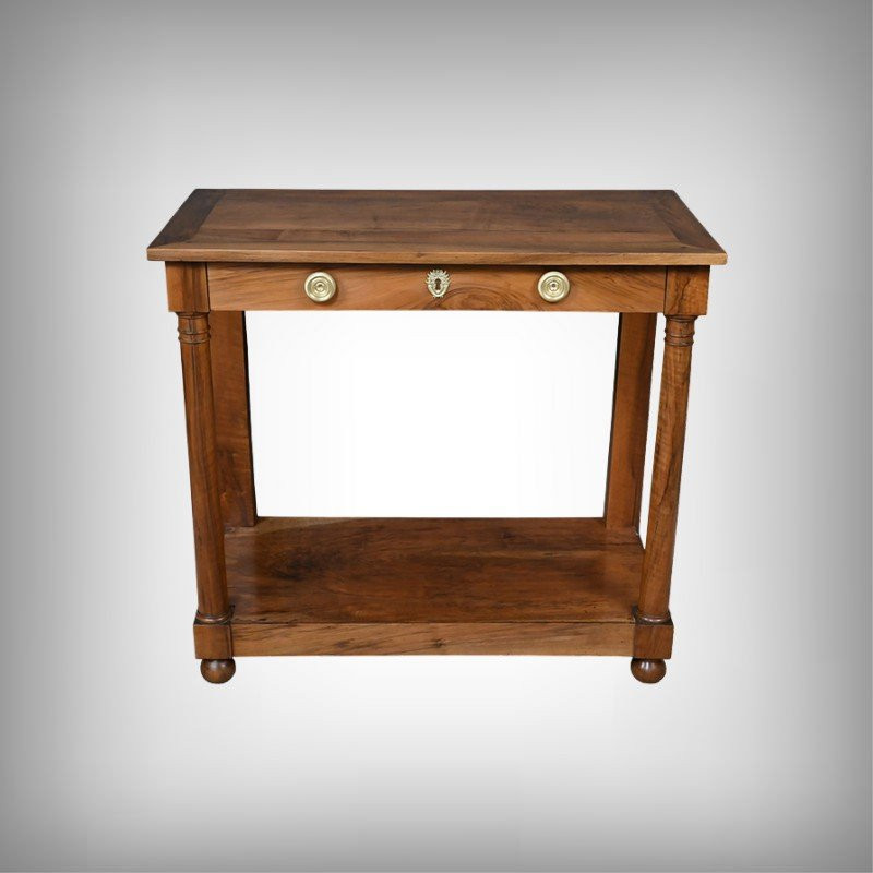 Console de Propriété en Noyer, époque Empire – Début XIXe-photo-2