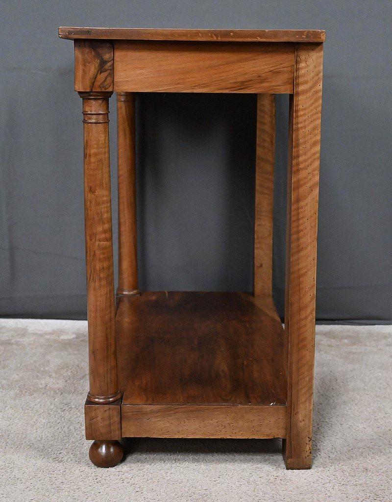 Console de Propriété en Noyer, époque Empire – Début XIXe-photo-7