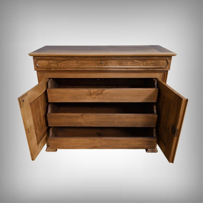 Buffet Commode en Noyer, style Louis-Philippe – 1900-photo-2