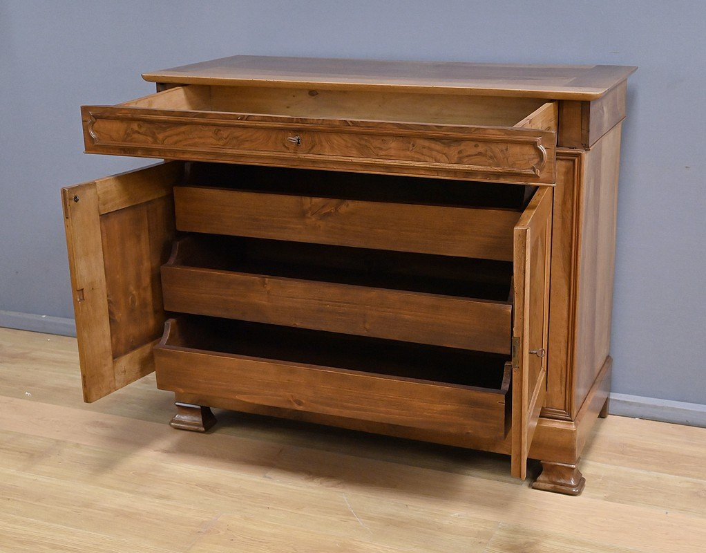 Buffet Commode en Noyer, style Louis-Philippe – 1900-photo-4