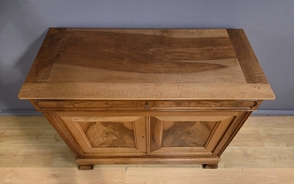 Buffet Commode en Noyer, style Louis-Philippe – 1900-photo-1