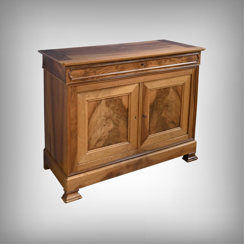 Buffet Commode en Noyer, style Louis-Philippe – 1900